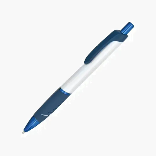 Discovery Retractable Ballpoint Pen with Rubber Grip — view 3