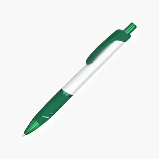 Discovery Retractable Ballpoint Pen with Rubber Grip — view 5