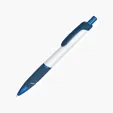 Discovery Retractable Ballpoint Pen with Rubber Grip — view 3