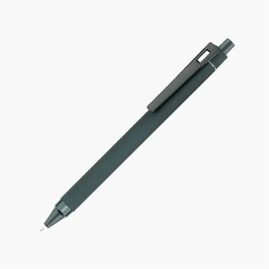 Edison Retractable Ballpoint Pen with Soft-Touch Barrel — view 4
