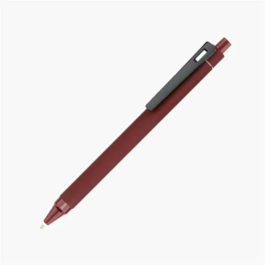 Edison Retractable Ballpoint Pen with Soft-Touch Barrel — view 5