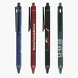 Edison Retractable Ballpoint Pen with Soft-Touch Barrel