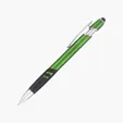 Emmerson Metallic Stylus Ballpoint Pen with Rubber Grip — view 4
