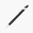 Emmerson Metallic Stylus Ballpoint Pen with Rubber Grip — view 6