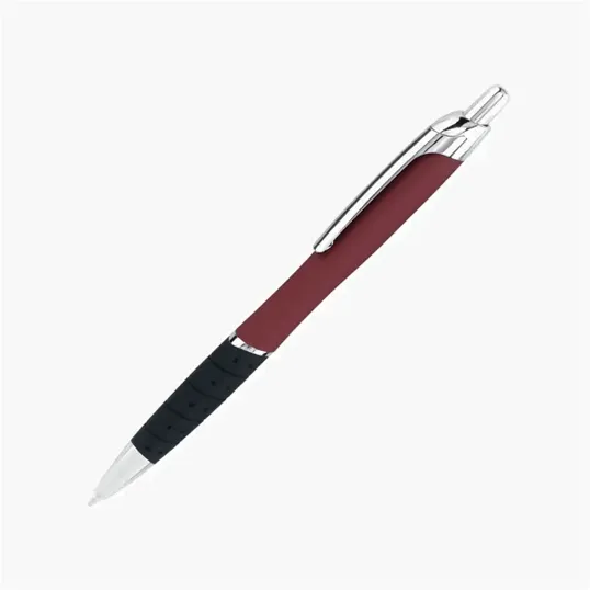 Forte Metal Ballpoint Pen with Soft-Touch Finish — view 3