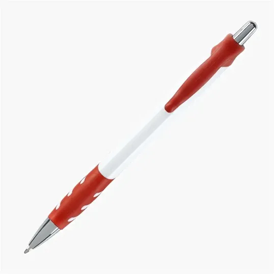 Jester Retractable Ballpoint Pen with Rubber Grip — view 4