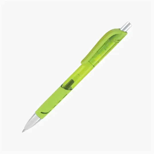Juniper Gel Translucent Gel Ink Pen with Chrome Trim — view 4