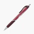 Metallic Blair Retractable Ballpoint Pen with Rubber Grip — view 4