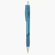 Metro Retractable Ballpoint Pen with Rubber Grip — view 4