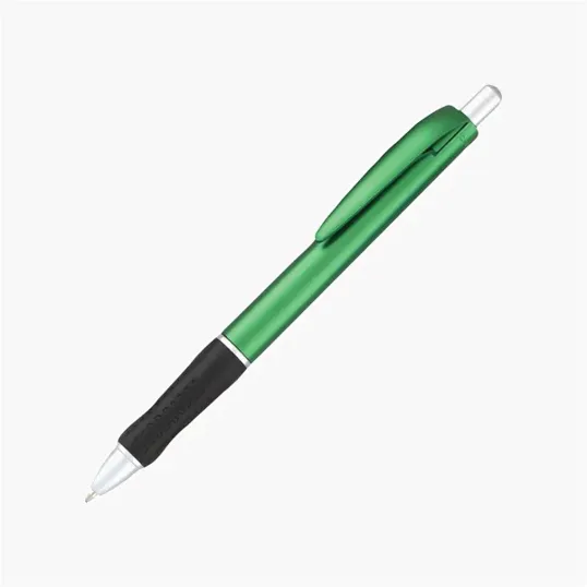 Metallic Zling Ballpoint Pen with Rubber Grip — view 5