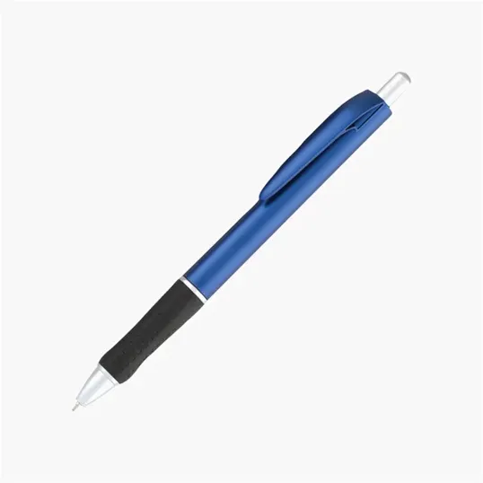 Metallic Zling Ballpoint Pen with Rubber Grip — view 7