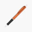 Metallic Zling Ballpoint Pen with Rubber Grip — view 6