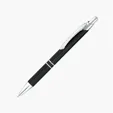 Nova Metal Retractable Ballpoint Pen with Chrome Accents — view 2