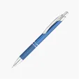 Nova Metal Retractable Ballpoint Pen with Chrome Accents — view 3