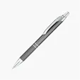 Nova Metal Retractable Ballpoint Pen with Chrome Accents — view 4
