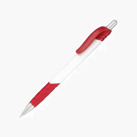 Oscar Retractable Ballpoint Pen with Colored Trim — view 4