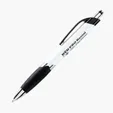 Palmer Retractable Ballpoint Pen with Rubber Grip — view 5
