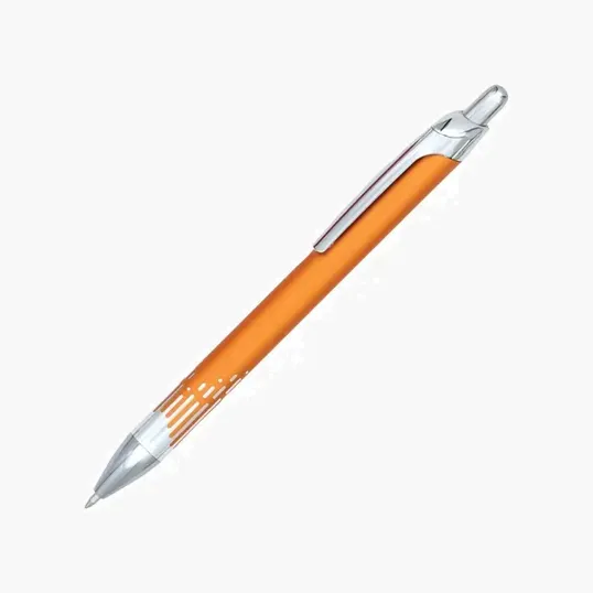 Patriot Metal Ballpoint Pen with Chrome Trim — view 3