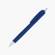 Safari Retractable Ballpoint Pen with Soft-Touch Barrel — view 2