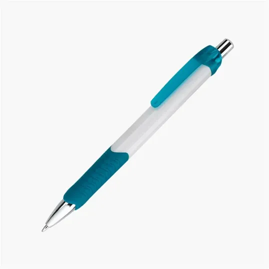 Servata Ballpoint Pen with Colored Grip and Clip — view 4