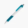 Servata Ballpoint Pen with Colored Grip and Clip — view 4
