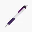 Servata Ballpoint Pen with Colored Grip and Clip — view 5
