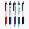 Servata Ballpoint Pen with Colored Grip and Clip