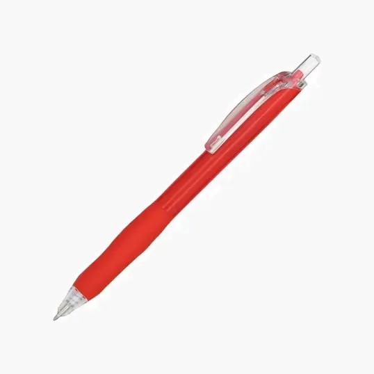 Sonic Retractable Ballpoint Pen with Rubber Grip — view 6
