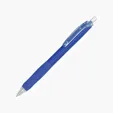 Sonic Retractable Ballpoint Pen with Rubber Grip — view 3