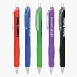 Sonic Retractable Ballpoint Pen with Rubber Grip