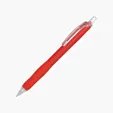 Sonic Retractable Ballpoint Pen with Rubber Grip — view 6