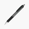 Servata Metallic Ballpoint Pen with Soft-Feel Grip — view 5