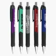 Servata Metallic Ballpoint Pen with Soft-Feel Grip