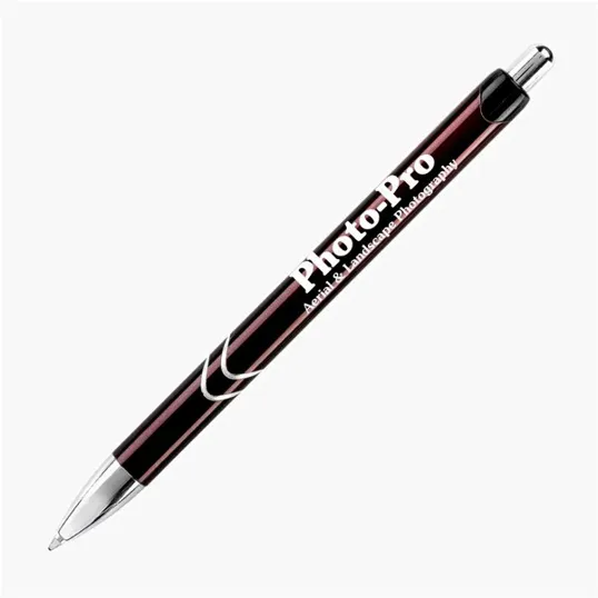 Winston Metal Retractable Ballpoint Pen — view 2