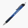 Wizard Retractable Ballpoint Pen with Rubber Grip — view 4