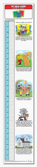 My New Home Children's Growth Chart