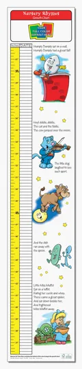 Nursery Rhymes Children's Growth Chart
