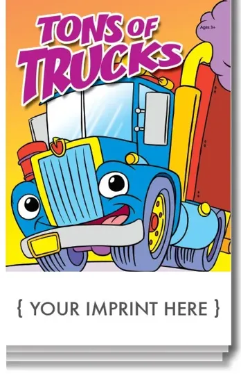 Tons of Trucks Activity Pad