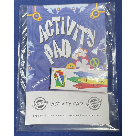 Activity Pad Fun Pack with Crayons