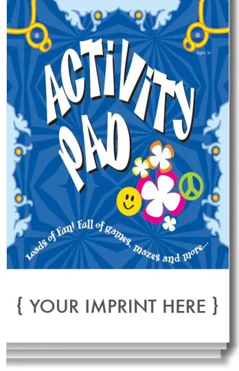 Activity Pad with 16 Pages of Games