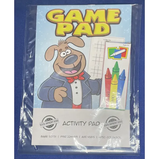 Activity Pad Set with Crayons Fun Pack