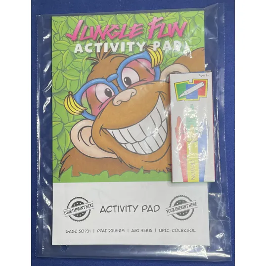 Jungle Fun Activity Pad Fun Pack