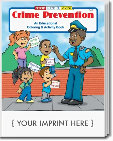 Crime Prevention Coloring & Activity Book