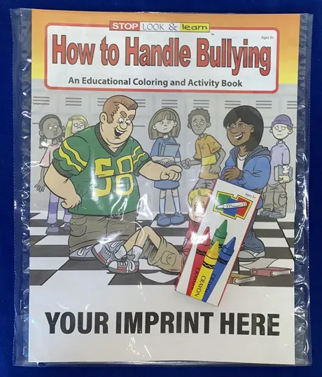How to Handle Bullying Coloring Book Fun Pack with Crayons