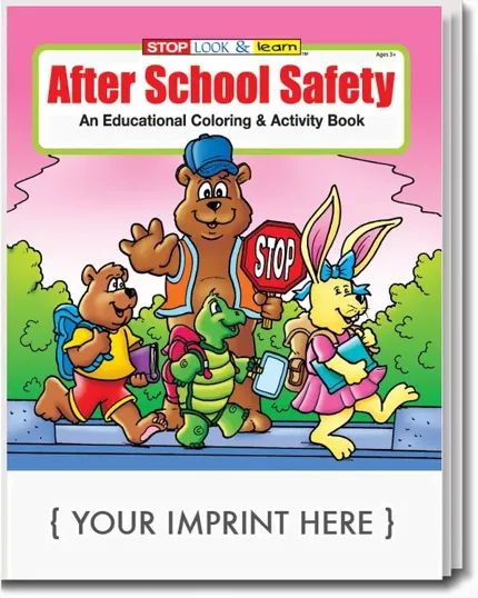 After School Safety Coloring & Activity Book