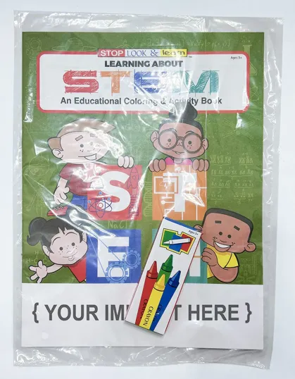 STEM Learning About Coloring Book and Crayon Fun Pack