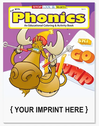 Fun With Phonics Coloring & Activity Book