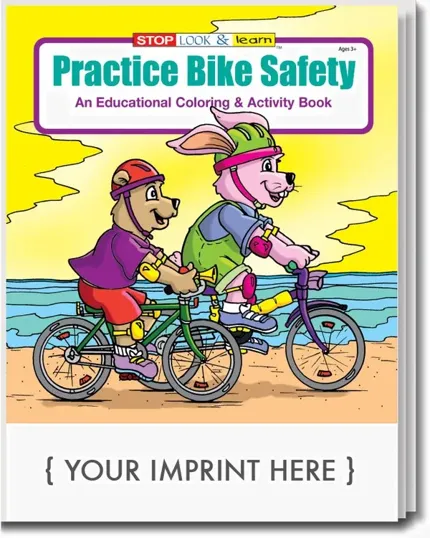 Practice Bike Safety Coloring & Activity Book