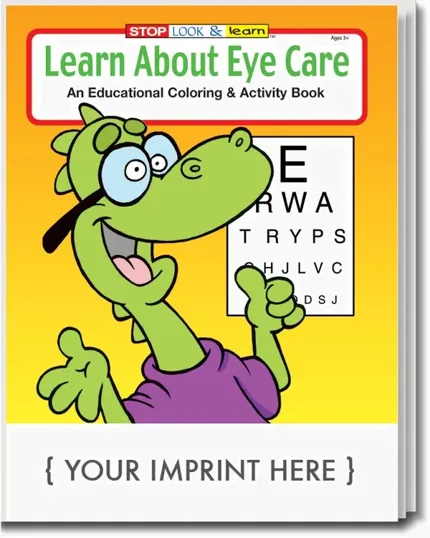 Learn About Eye Care Coloring & Activity Book
