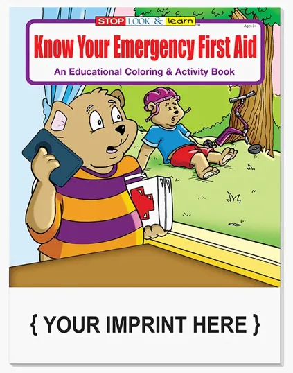 Know Your Emergency First Aid Coloring & Activity Book